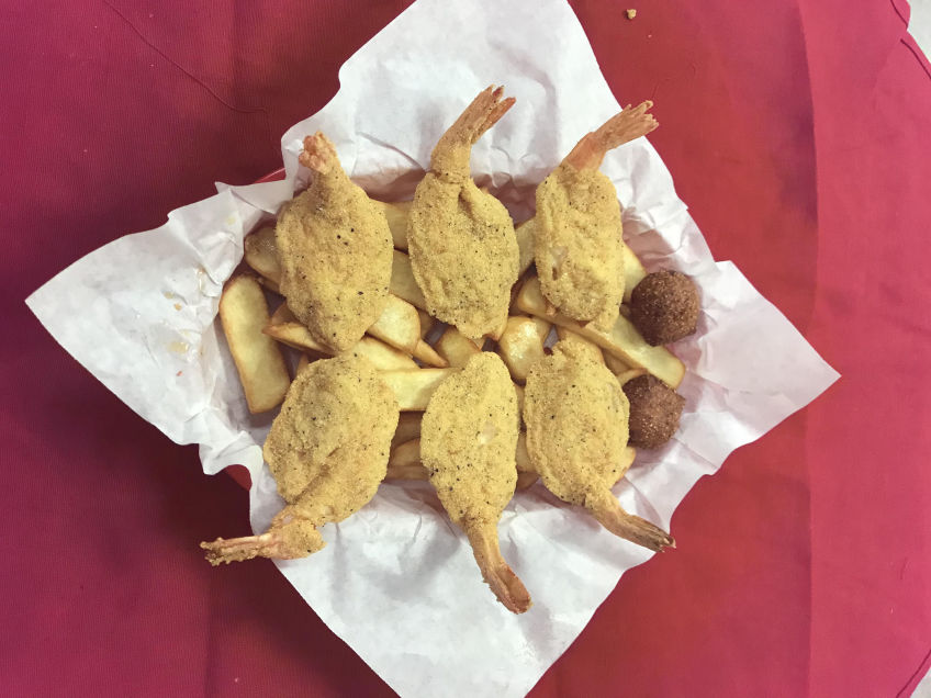 6pc shrimp basket