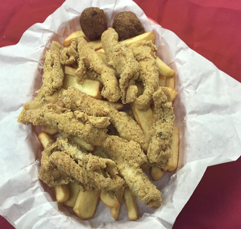 Catfish nugget basket